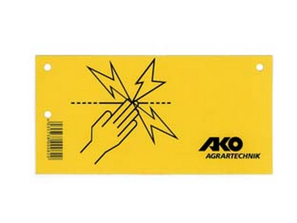 1pz targhetta segnalazione elettrorecinzione cod:ferx.fer284882
