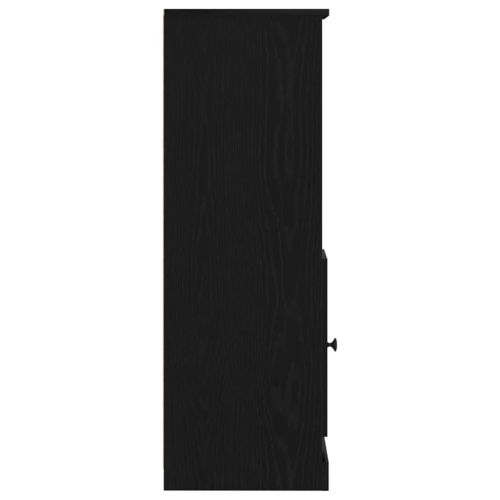 Highboard Rovere Nero 36 x 35.5 x 103.5 cm Legno multistrato 862821