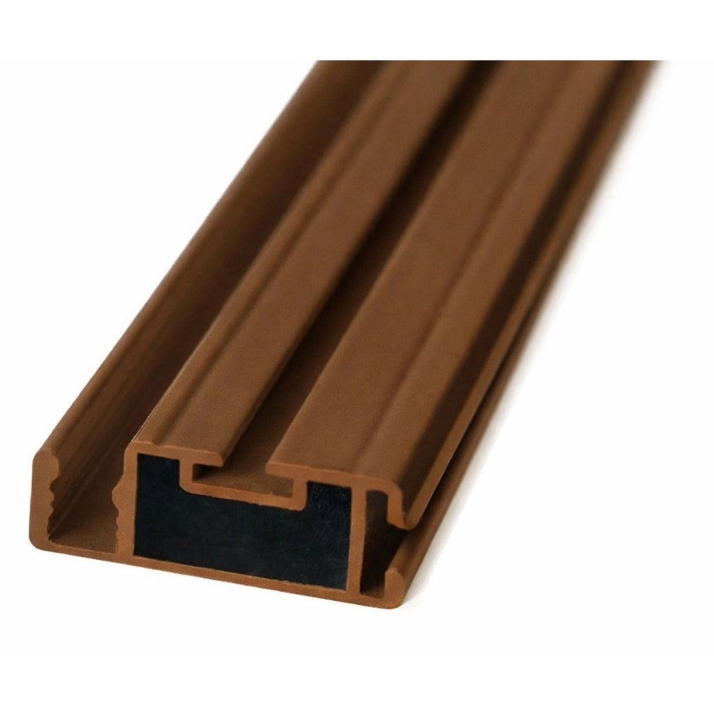 BARRA ALLUMINIO 3M MARRONE LINEA "B