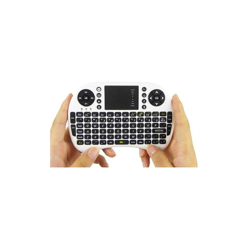 Trade Shop - Mni Tastiera Telecomando Wireless Con Touchpad Per Minipc Android Ukb-500-rf -