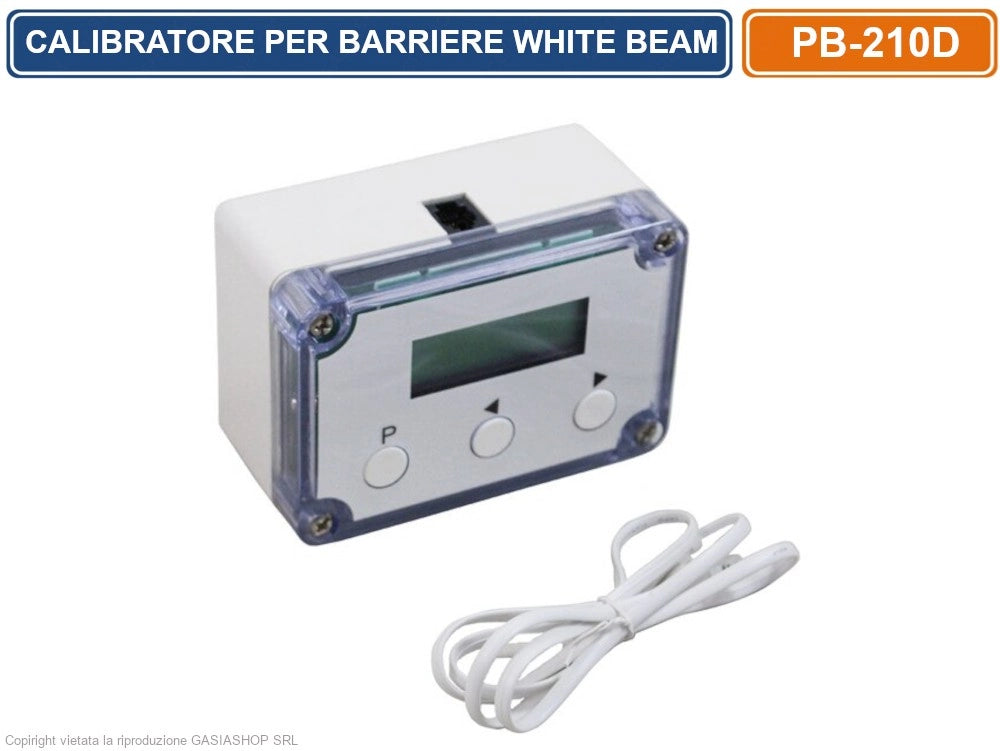 CALIBRATORE PER BARRIERE A MICROONDE WHITE BEAM