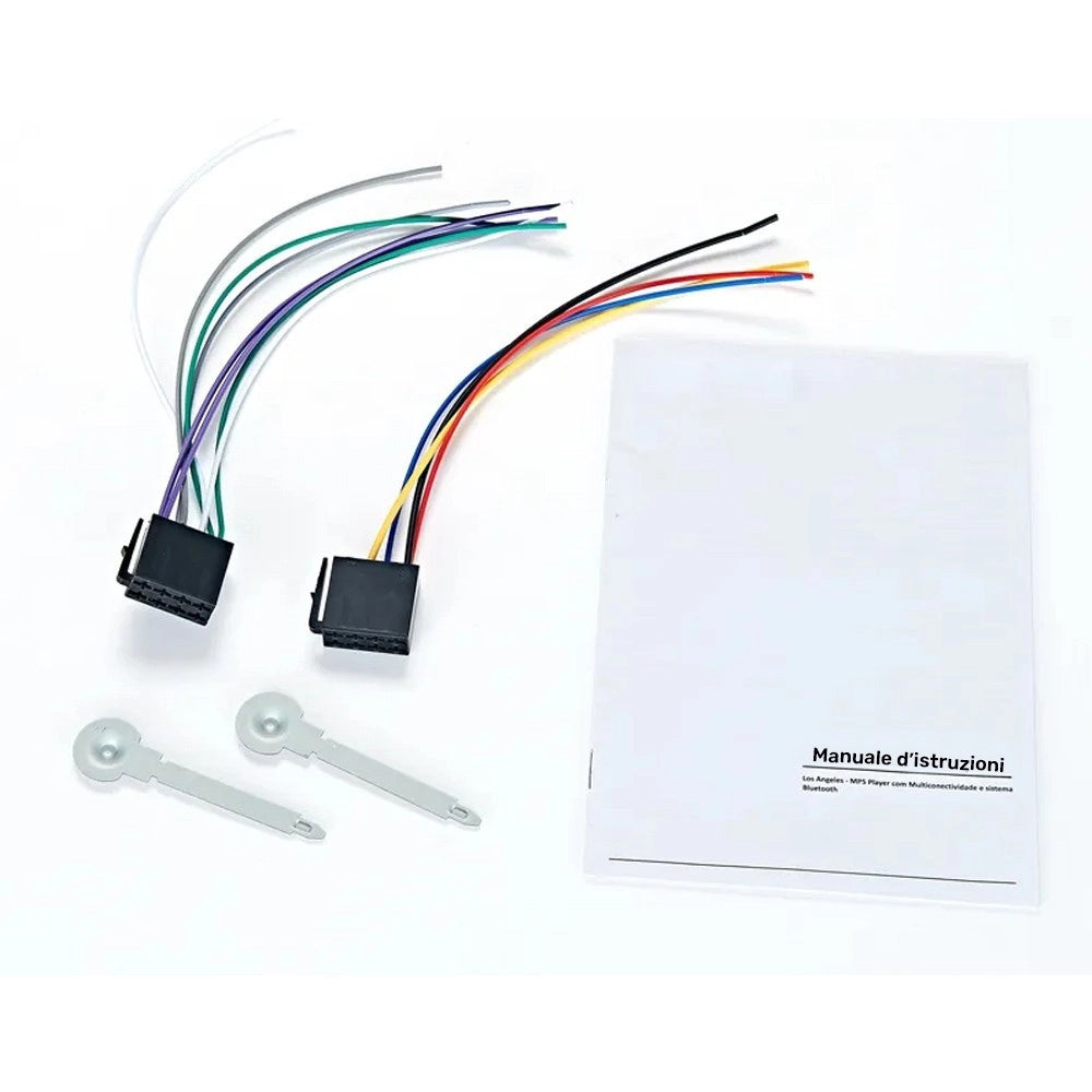 Trade Shop - Stereo Auto Autoradio Bluetooth Ingresso Aux, Sd E Usb 4 X 45w Con Telecomando -