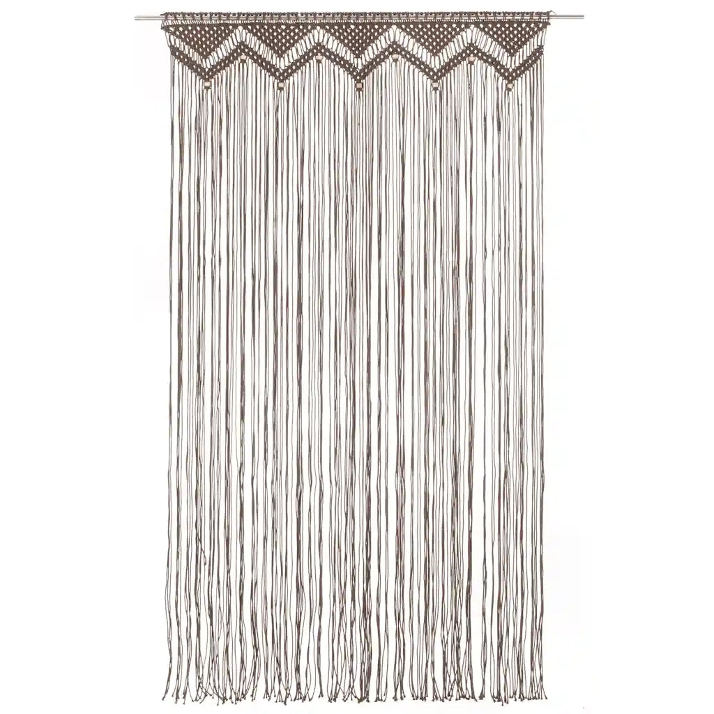 Tenda Macram¨¨ Grigio Talpa 140x240 cm in Cotone