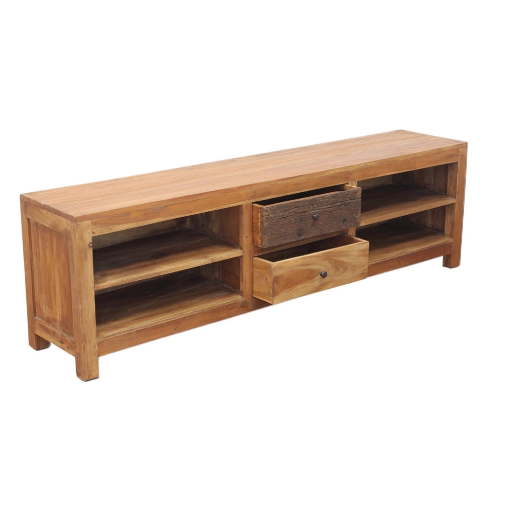 Mobile porta TV in legno rustico - DAMOCLES
