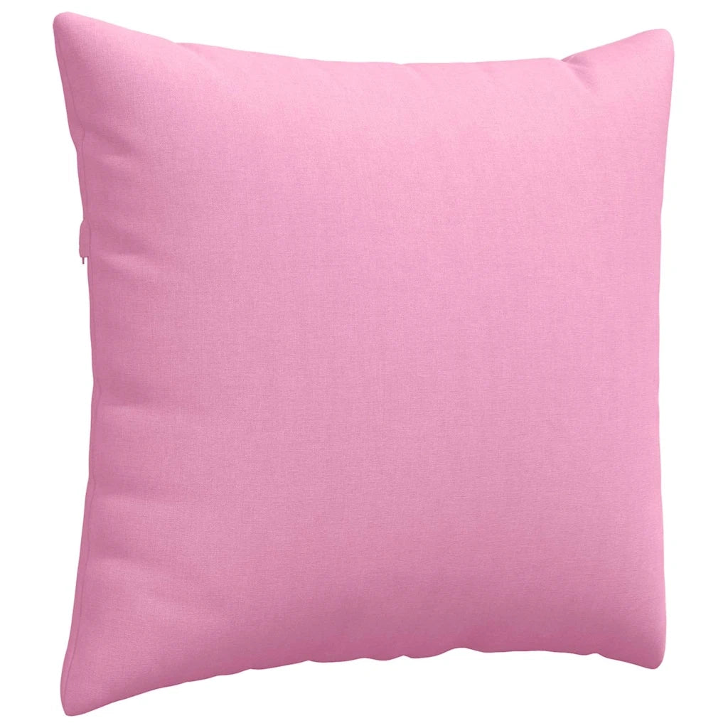 Cuscini da Divano 2 pcs Rosa 45 x 45 cm Tessuto 42013926