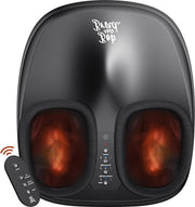 Apparecchio di massaggio per piedi con funzione di calore - Massaggiatore Shiatsu per piedi con movimento di sfregamento - Massaggiatore per piedi elettrico con telecomando - Risolve i piedi stanchi - Grande regalo. Apparecchio di massaggio per piedi