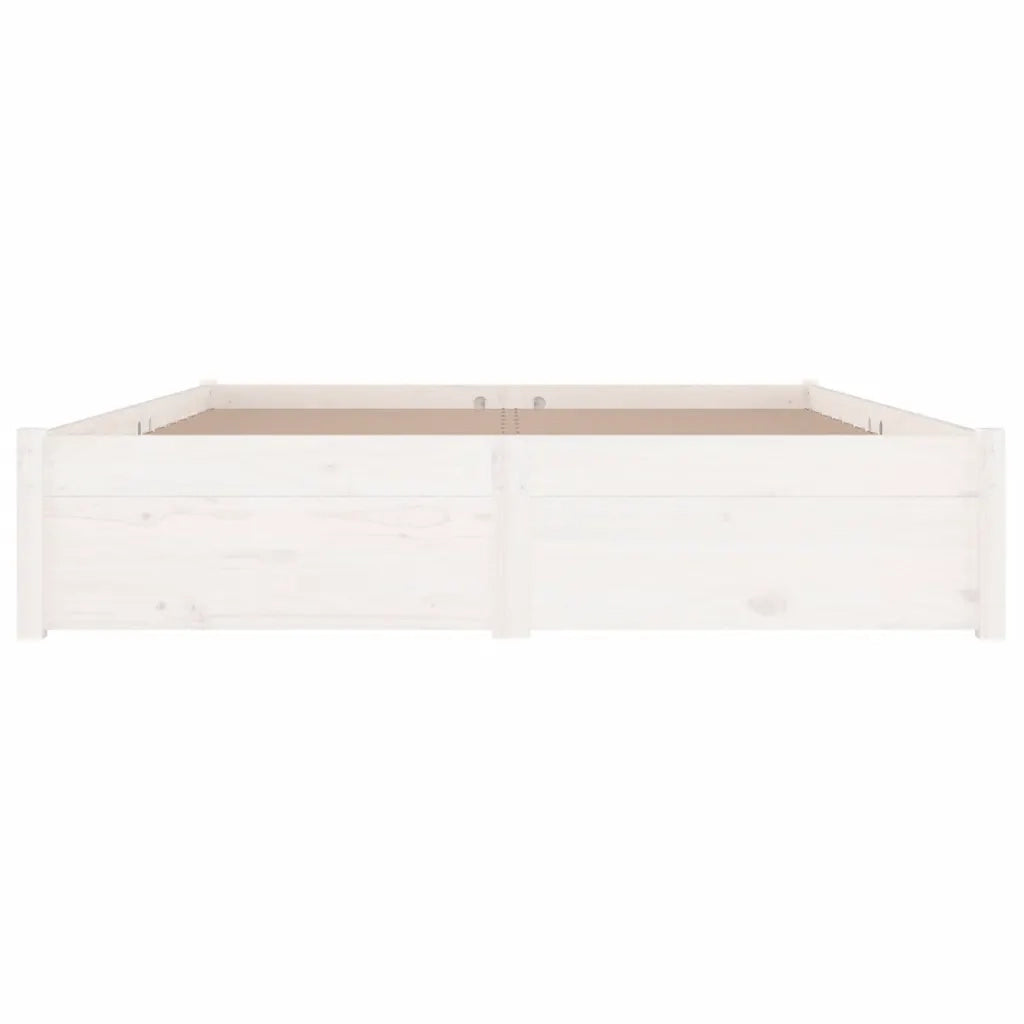 Giroletto con Cassetti Bianco 150x200 cm King Size