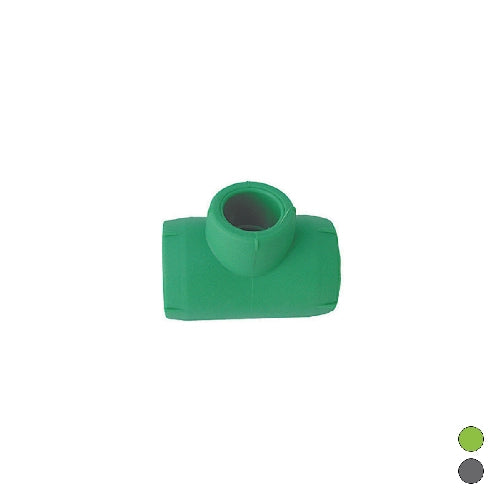 TEE RIDOTTO A 90  ° LISCIO IN POLIPROPILENE- Diam. 50 x 20 x 50- DH- pezzi 1