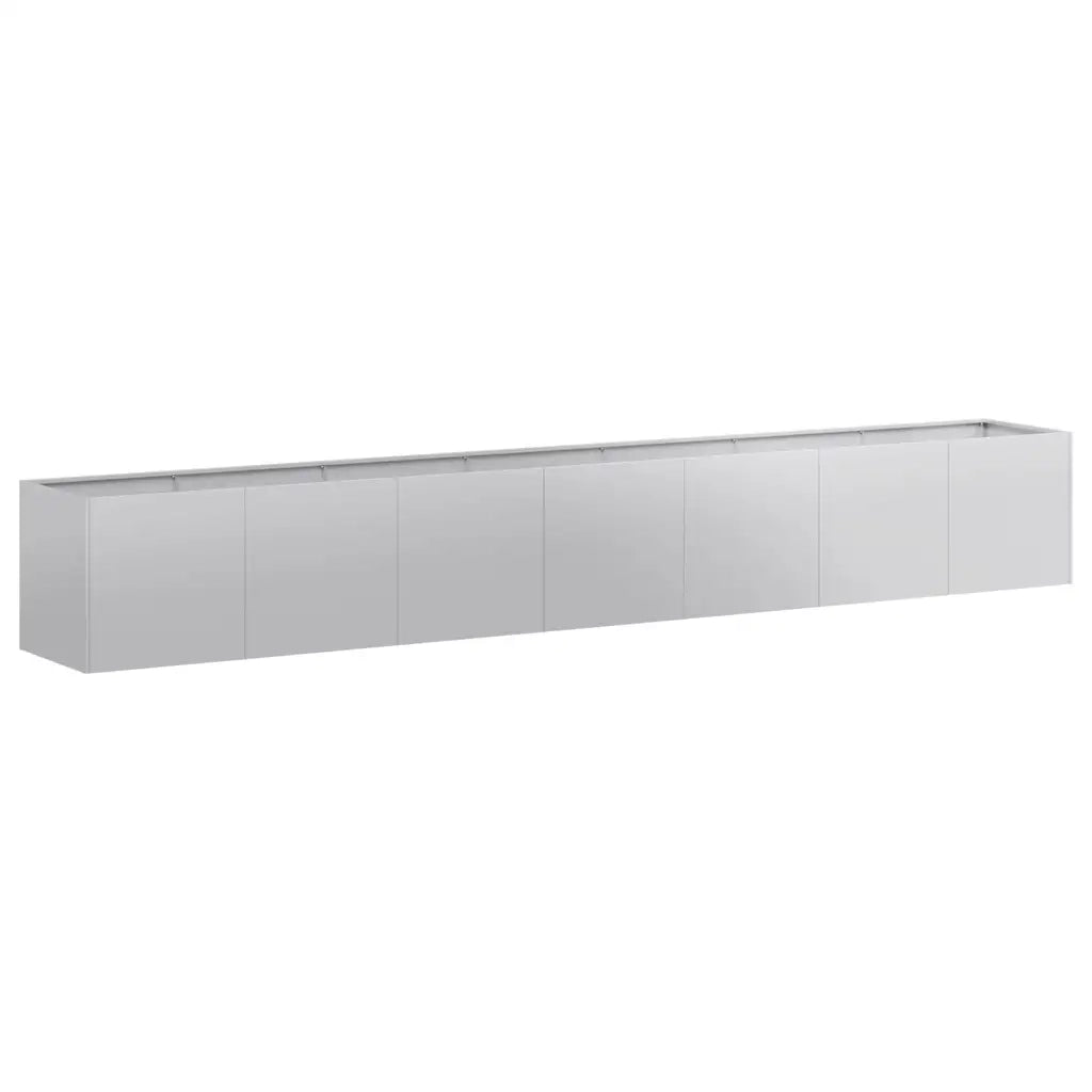 Fioriera 280x40x40 cm in Acciaio Zincato 860694