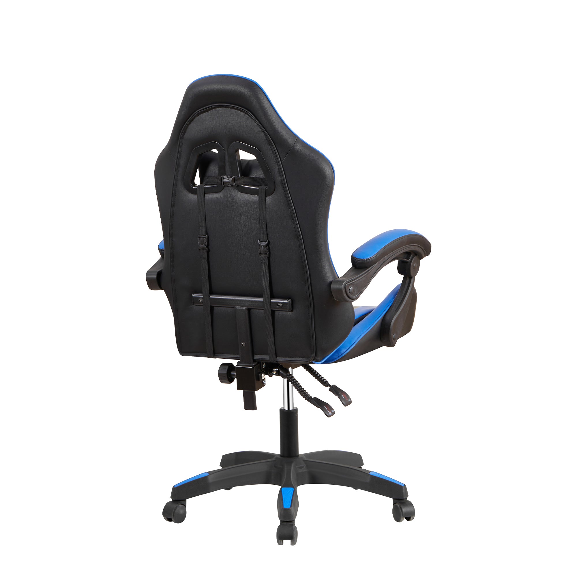 Poltrona Racing Alfa Nera/Blu Similp.