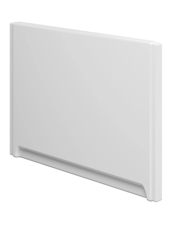 Grembiule vasca laterale universale 75x57 cm in acrilico bianco