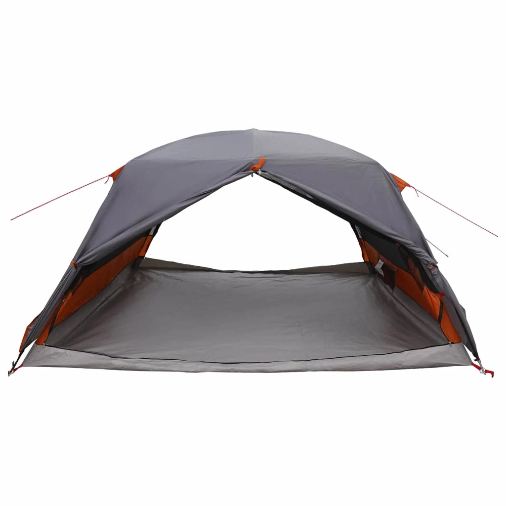 Tenda da backpacking 4 persona Grigio e arancione 42017414