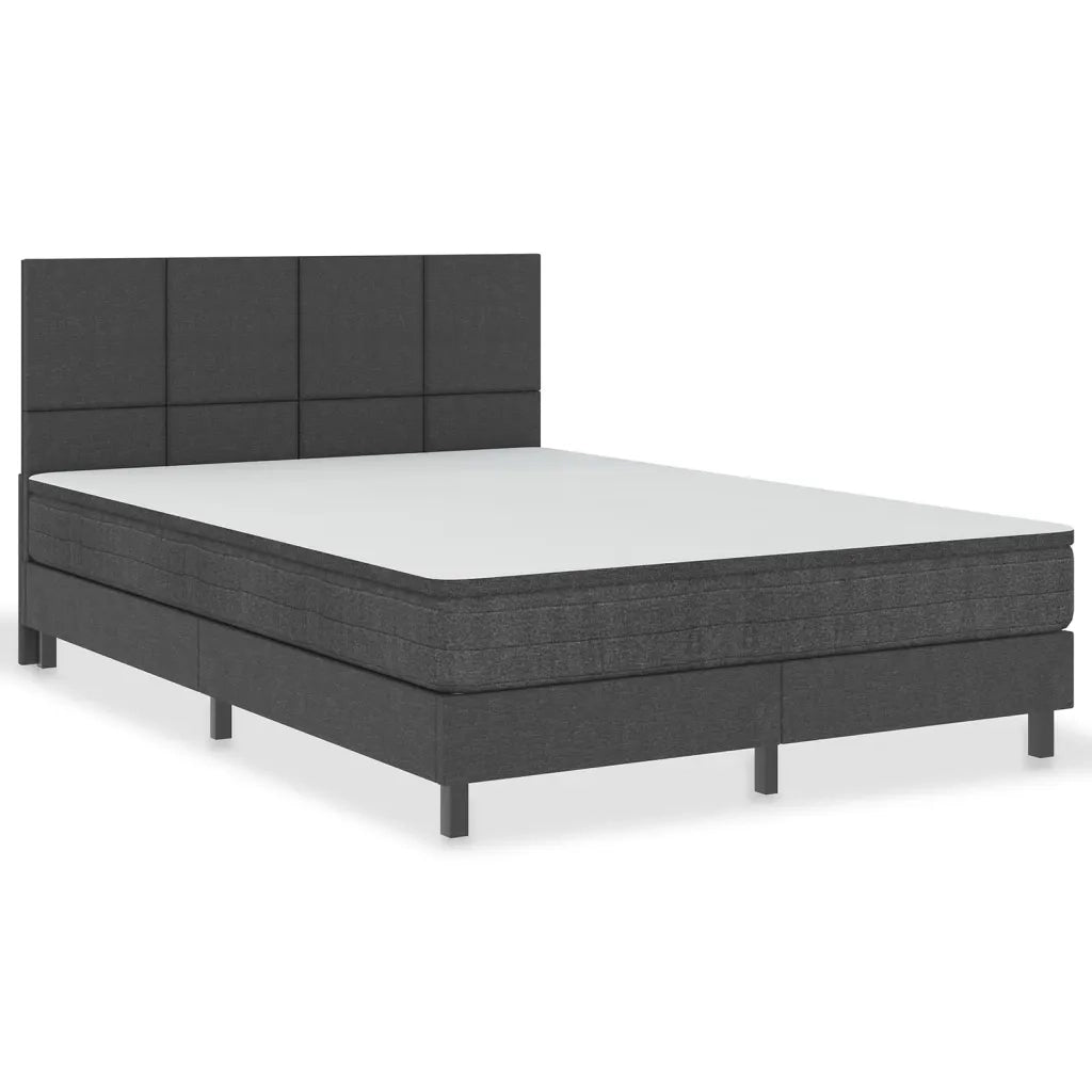 Testiera Letto Grigio Scuro in Tessuto 180x200 cm 287478