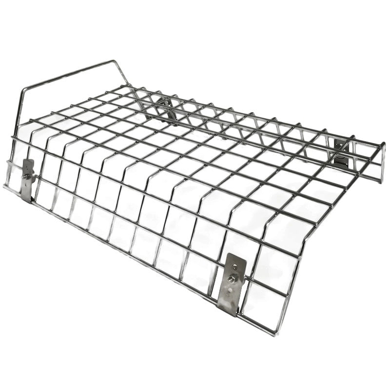 Griglia Anti ustioni Regolabile a Calamite  Protezione Salva Bambini da scottature per stufe Pellet Legna 49x34,5x14cm 14812001