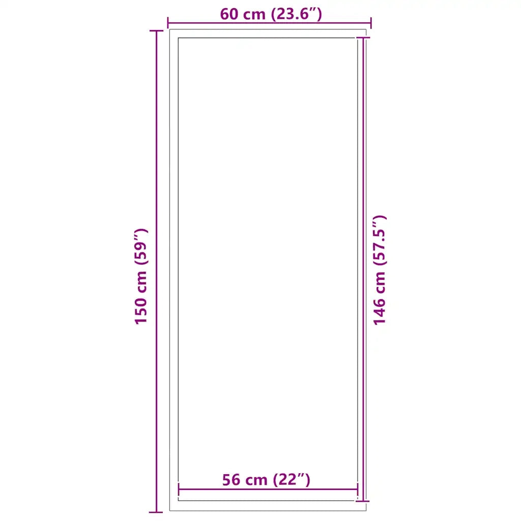 Zerbino | Tappetino Marrone 60x150 cm