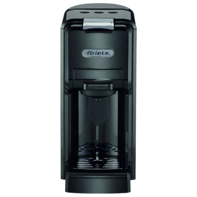 Ariete 1304 - Macchina da Caffe' Espresso a cassetto 5in1 - Compatibile per capsule Nespresso Dolcegusto Lavazza a Modo Mio Cialde e Polvere Nero
