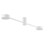 Plafoniera soffitto Nowodvorski Orbit bianca metallo 2xGX53