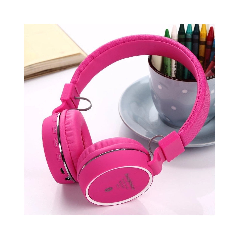 Trade Shop - Cuffie Wireless Bluetooth Stereo Auricolare Vivavoce Microfono Per Smartphone -