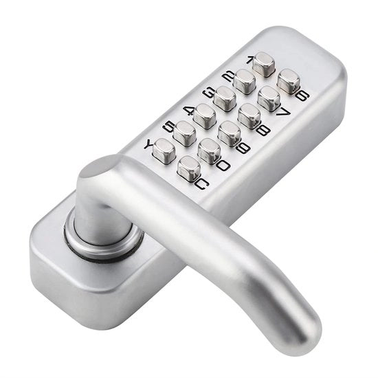 Pannello di sicurezza digitale con 1-11 combinazioni numeriche - Chiusura senza chiave - Blocco di inserimento - Facile da installare - Incluso set di viti - Pannello di sicurezza digitale