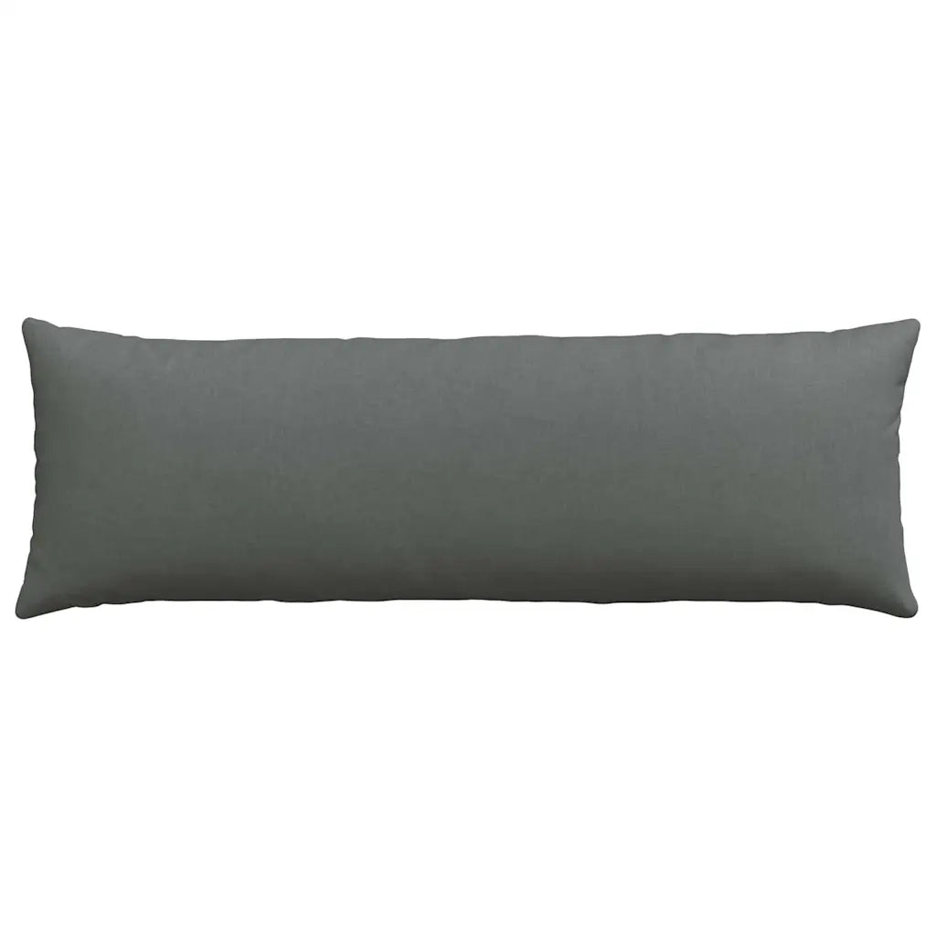 Cuscini da Divano 2 pcs Grigio scuro 120 x 40 cm Tessuto 42013783