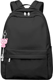 Rugzak per scuola per ragazze a partire dai 8 anni, borse scolastiche casual per laptop 14 pollici per viaggi universitari, borse impermeabili per il giorno, borse da spalla leggere per ragazze adolescenti