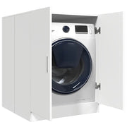 Mobile per Lavatrice Bianco 71x71,5x91,5 cm 808395