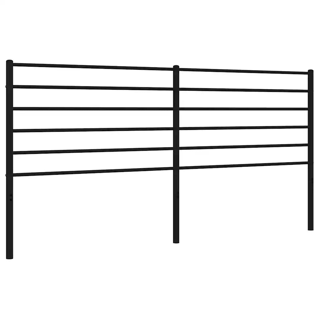 Testiera di Ricambio in Metallo Nero 193 cm 352356