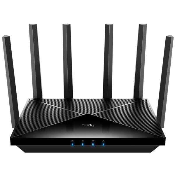 Cudy wr6500 router wireless gigabit ethernet dual-band (2.4 ghz/5 ghz) nero - CUDWR6500H