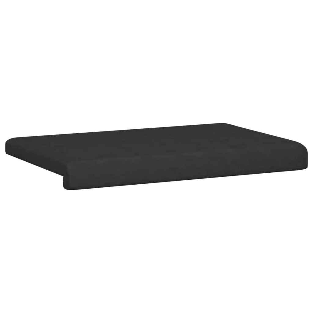 Cuscino per panchina Microfibra Nero Profondità 35 cm 42043209