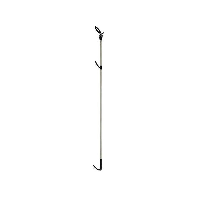 Apex PINZA PER SCAFFALI PIÙ Telepinza per Scaffali con Doppia Chela Gommata e Doppia Leva Ergonomica Lunghezza 158 cm colore Cromato