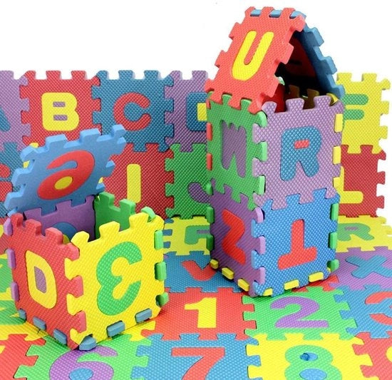 Mattoncino da gioco a sfere di gomma schiuma - 36 pezzi