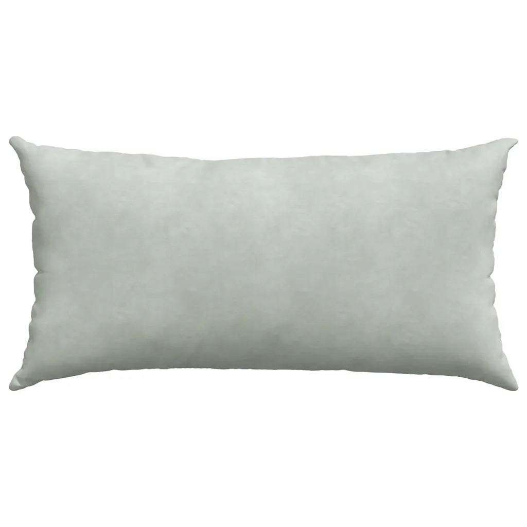 Cuscini da Divano 2 pcs Grigio chiaro 80 x 40 cm 42013713