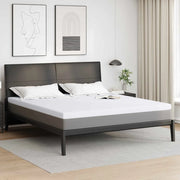 Topper per materasso Bianco 200 x 200 cm Tessuto Jacquard 4106241