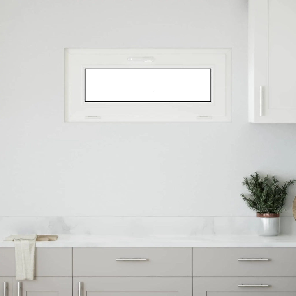 Finestra per Soffitta RISOR 90 x 40 cm PVC e Vetro Bianco CFW4994916