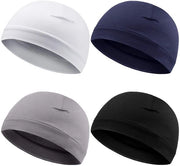 Set di 4 Beanie in Cotone Zucchero