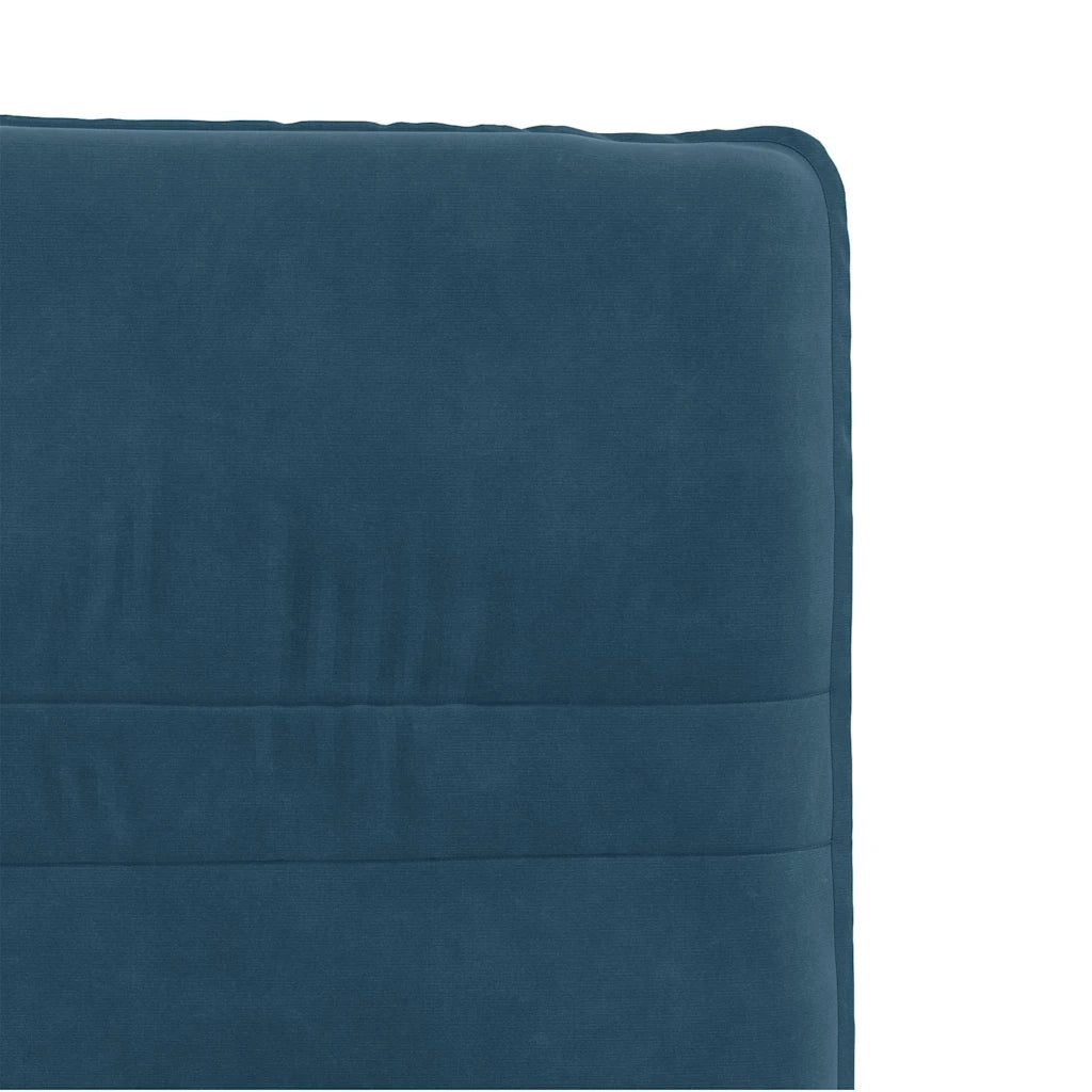 Sedie da Pranzo 2 pz Blu in Velluto 4101254
