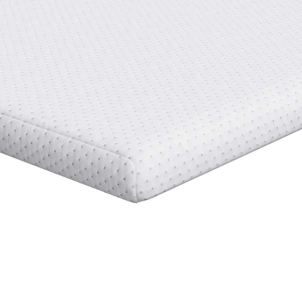 Topper per materasso Bianco 180 x 200 cm Tessuto Jacquard 4106207