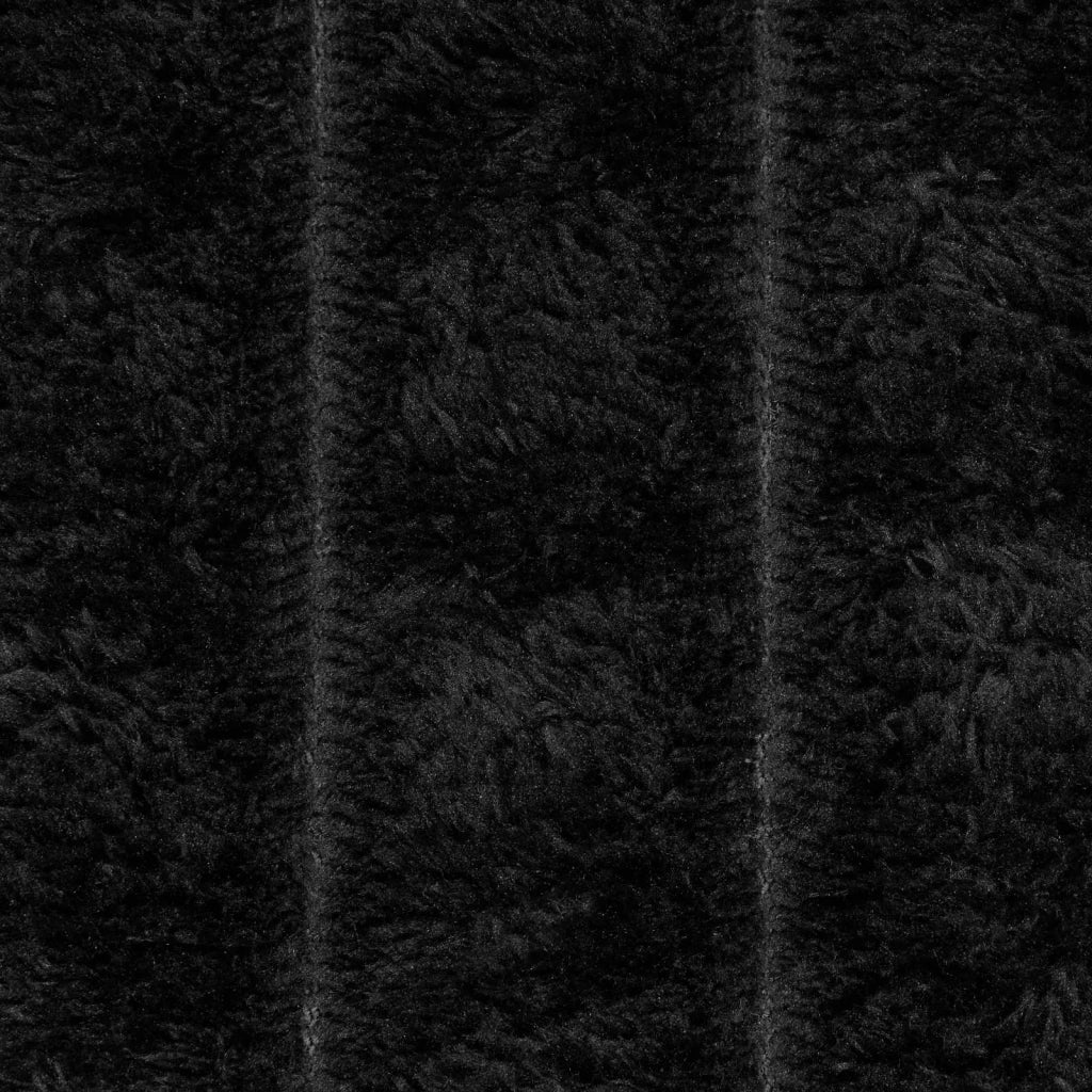 Coperta Nero 240 x 220 cm Panno 42016931
