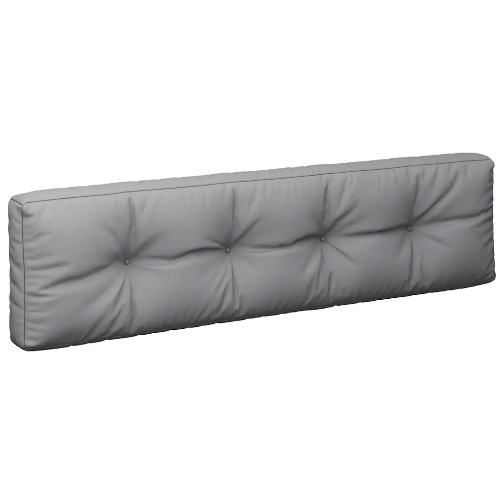 Cuscini per Pallet 2 pz Grigi in Tessuto 360822