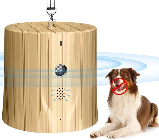 Apparecchio di formazione anti-abbaio ultrasonico per cani - dispositivo anti-abbaio - visualizzazione registrazione - sicuro ed efficace - dispositivo di allarme per cani di grandi, medi e piccoli taglia - dispositivo anti-abbaio