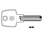CHIAVI PUNZONATE PER CILINDRI CISA 4+6 SPINE CS48- - CS48 - 5 pezzi SILCA
