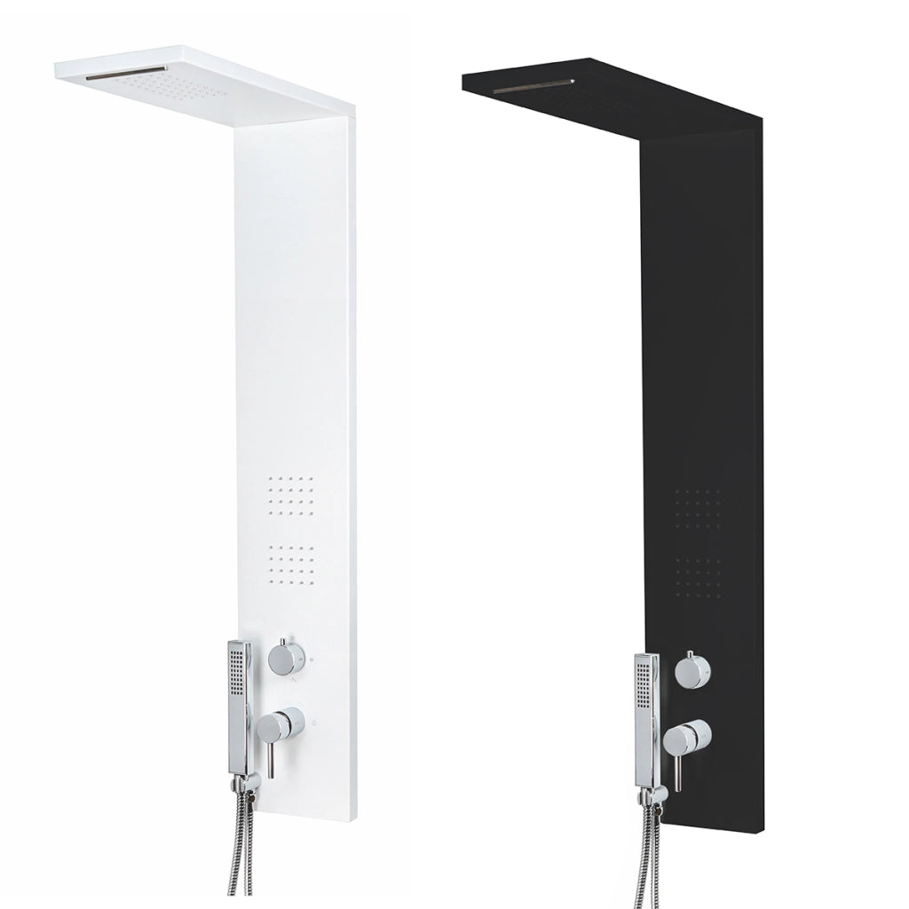 Parete attrezzata Trend inox lucido