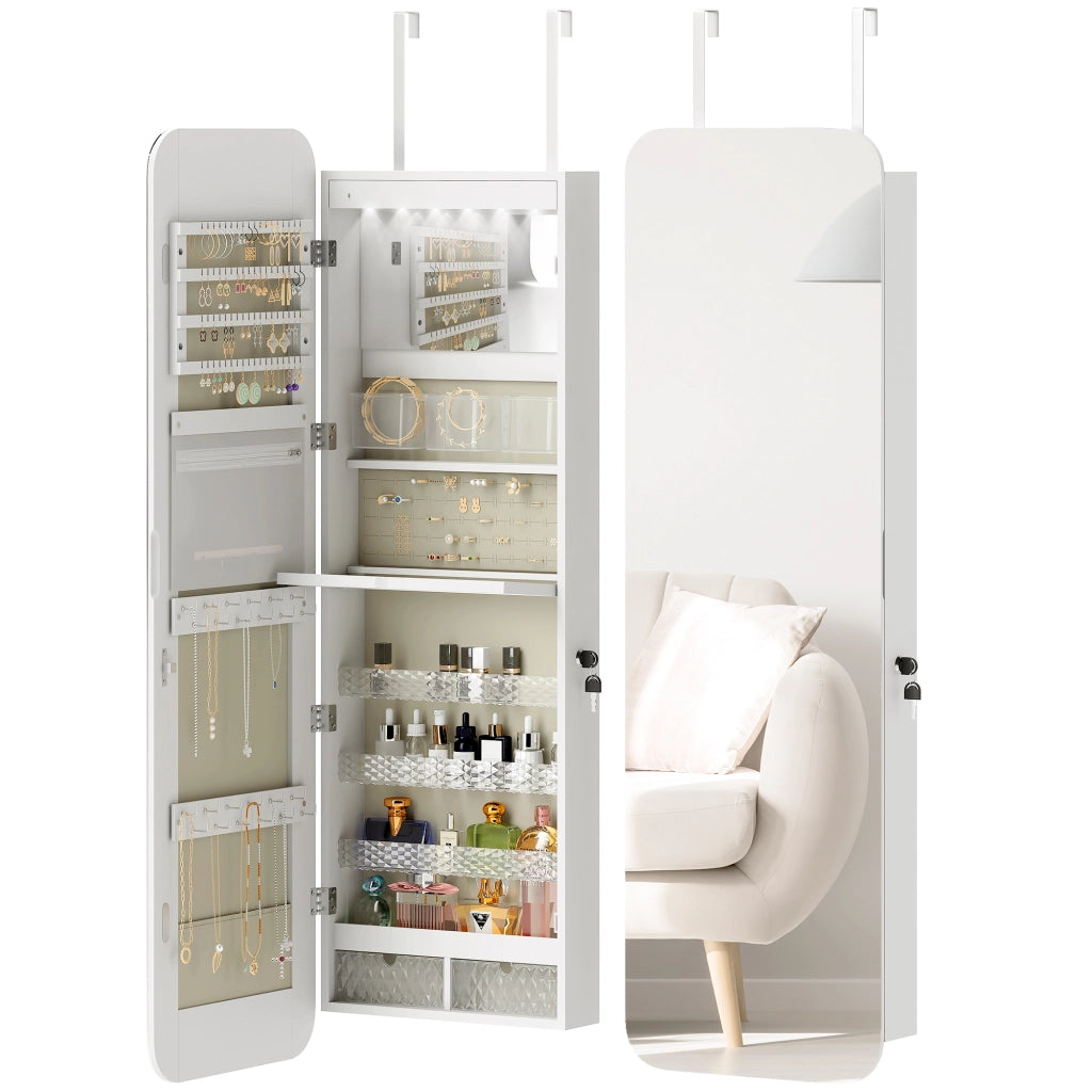 Armadio con Specchio e Cassetti ¨C Minimal ¨C Bianco