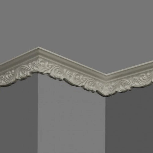 ml *** STOCK ***. Pacco da 114ml di cornice decorativa in polistirene compatto XPS 55X30x2000 LD40G