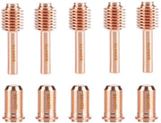 Kit di punte per plasma per tagliatrice (5 pezzi)