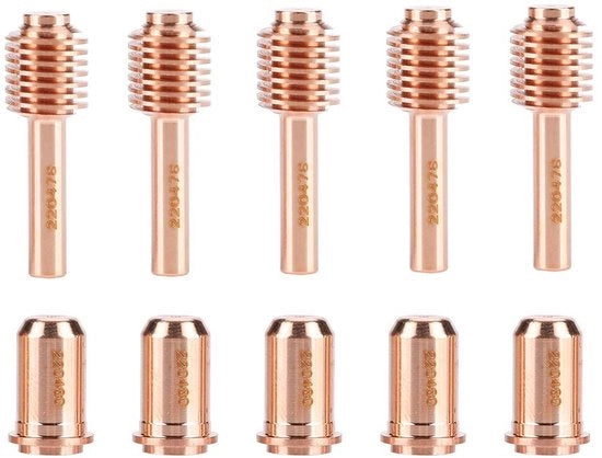 Kit di punte per plasma per tagliatrice (5 pezzi)