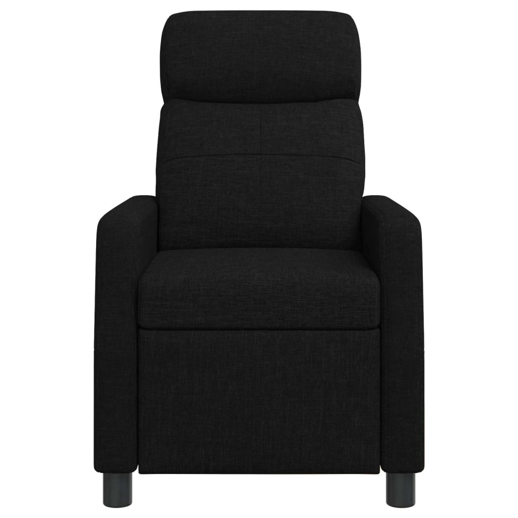 Poltrona Massaggiante Nero Tessuto 42035059