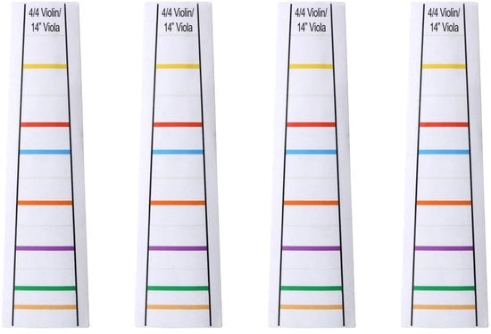 Set di 4 Adesivi per Viti per Violino