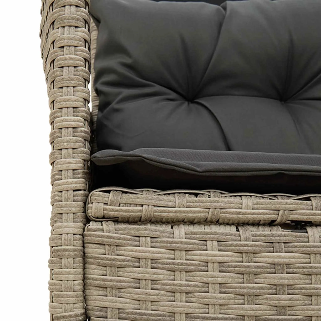 Set Divano da Giardino con cuscino 2 pcs polyrattan 4103808