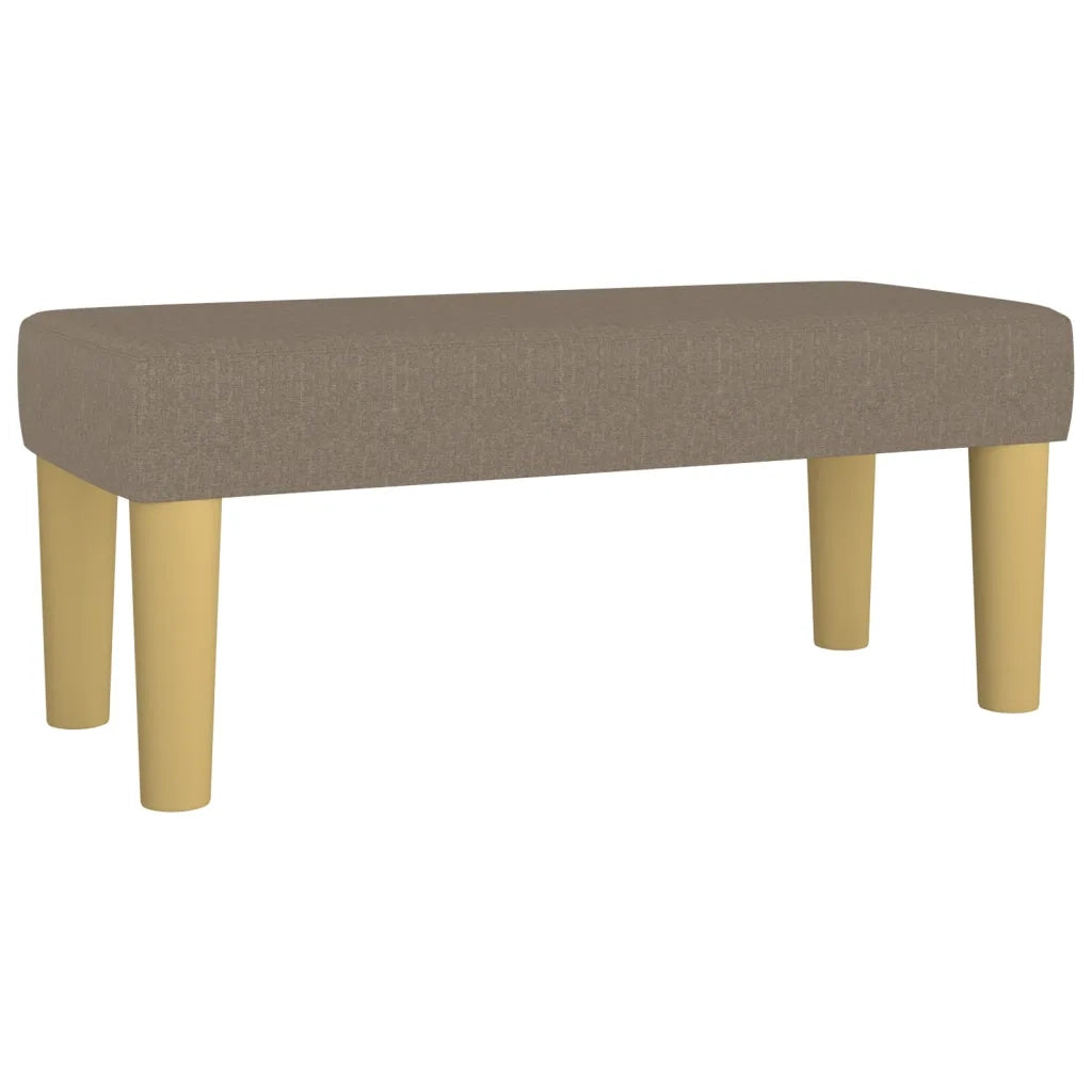 Giroletto a Molle con Materasso Tortora 90x190 cm in Tessuto 3137201